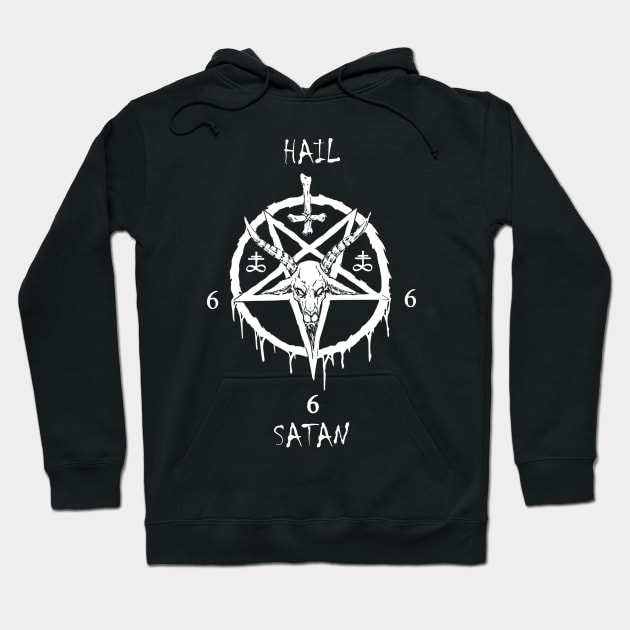 Hail Satan Hoodie by CAFFEINE CULT